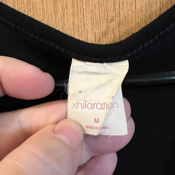 🐻Size M - Xhileration - Long Tank Dress w/Lace Trim - Picture 2 of 5